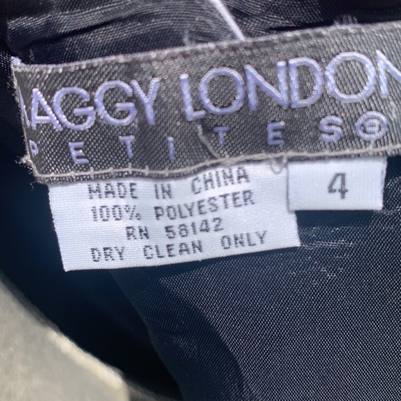 Maggy London Petites Black Dress - Picture 8 of 9